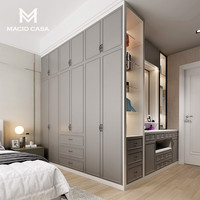 MACIO CASA 玛格 定制衣柜卧室简约转角衣柜梳妆台
