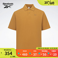 Reebok锐步官方2023夏季男女复古运动休闲短袖Polo衫23RMS401U 23RMS401UGBR A/M