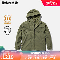 添柏岚（Timberland）官方女装户外冲锋外套23夏季防水夹克A6AD9 A6AD9590/卡塞尔绿色 M