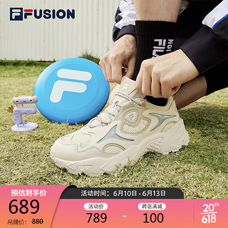 FILA  FUSION斐乐潮牌ANCERUS PLUS男鞋2023夏复古潮鞋轻便休闲鞋