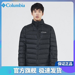 Columbia 哥伦比亚 羽绒服男21秋冬新款户外防水保暖热能650蓬羽绒衣WE0989