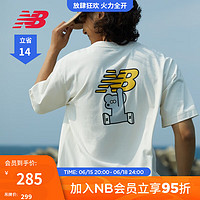 NEW BALANCE NB官方23新款男女同款夏季运动休闲圆领短袖T恤 IV 5ED26201 XL