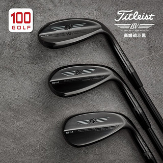 Titleist高尔夫球杆男23全新SM9特别版高端战斗黑挖起杆 56.12D较软场地 陡峭挥击