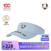 RYDER CUP莱德杯高尔夫球帽男士23夏季SPF50+高尔夫男帽防晒无顶帽 浅蓝色