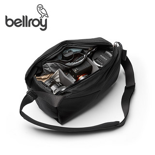 bellroy 男士斜挎包 午夜黑 10L