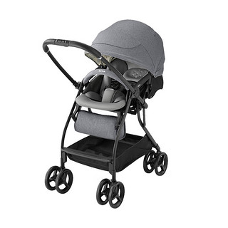 Aprica 阿普丽佳日版婴儿推车1个月-3岁RunRun Stroller 灰色