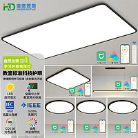 HD 全光谱护眼吸顶灯智能卧室儿童房超薄灯具现代简约全屋套餐 米家智能/4室2厅H