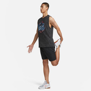 NIKE 耐克 男子复古印花训练无袖背心 DRI-FIT DX0909-010 L