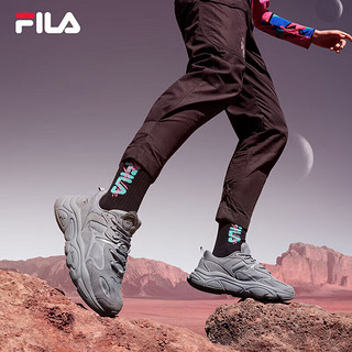 FILA 斐乐 官方男跑步鞋火星鞋二代2023潮流运动鞋轻便透气老爹鞋