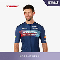 TREK崔克Factory山地越野车队车迷版SANTINI男式速干短袖骑行服