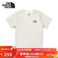 The North Face北面短袖女速干T恤户外吸湿透气23上新7WFE N3N/米白 M/160