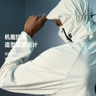 HOTSUIT后秀暴汗服第5代春夏新款运动套装轻薄跑步健身服 本白短套 L