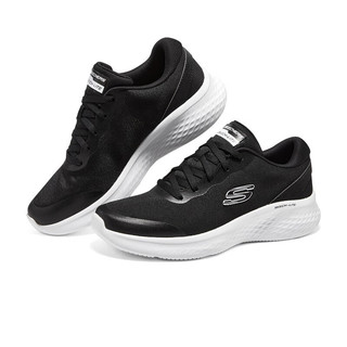 SKECHERS 斯凯奇 男鞋跑步鞋2023年新款缓震舒适透气休闲运动鞋894220 894220-BKW 黑色/白色 41