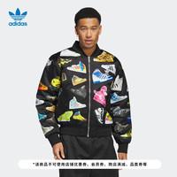 adidas 阿迪达斯 三叶草JEREMY SCOTT联名男女运动夹克外套IA0098 黑色 XS