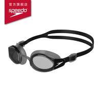 SPEEDO 速比涛 高清防雾防水泳镜专业训练大视野游泳眼镜 8135347988 黑色/白色