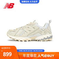 NEW BALANCE NB官方23新款男鞋女鞋610T系列复古机能耐磨运动休闲鞋飞盘鞋 米白色 ML610TF 鞋楦2E 37(脚长22.5cm)