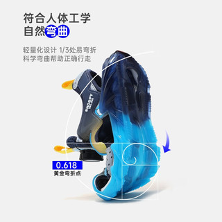 SNOOPY史努比童鞋男童运动凉鞋包头新款夏季旋纽扣鞋儿童沙滩鞋防滑 黑蓝黄 27码内长约169mm