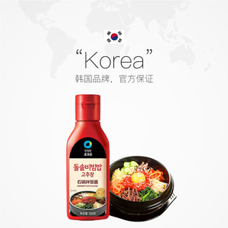 清净园 韩国进口清净园石锅拌饭酱韩式辣椒酱烤肉酱 280克