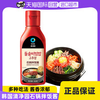 韩国进口清净园石锅拌饭酱韩式辣椒酱脂肪烤肉年糕辣酱0 大酱汤酱500g