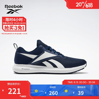 Reebok 锐步 Energylux Driftium 2 男子跑鞋 FZ0855 藏青色/白色 42