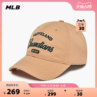 MLB 官方 男女情侣学院风棒球帽可调节休闲运动帽23夏季新款CPL03