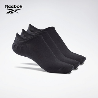 Reebok 锐步 中性船袜 GH0424 黑色 M 3双装