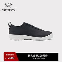 ARC'TERYX 始祖鸟 ARC’TERYX始祖鸟 RALLE LEATHER 男女同款 运动休闲鞋 Black/Chalk/黑色/石灰色 UK8/26.5CM