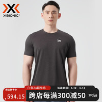 XBIONIC飞逸速干t恤男 运动户外短袖男士T恤 23009 暗夜黑 XXL