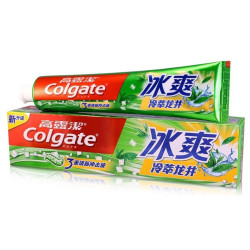 Colgate 高露洁 牙膏套装 冰爽龙井 120g*2支