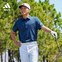 adidas 阿迪达斯 官方outlets阿迪达斯男高尔夫运动翻领短袖POLO衫HF9177