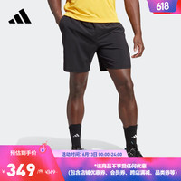 adidas阿迪达斯官方男装夏新款速干网球运动短裤HS3282 黑色 A/M7