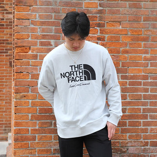 THE NORTH FACE北面卫衣男23春夏新款户外运动透气舒适圆领长袖上衣86RP 9B8 XL