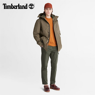 添柏岚（Timberland）男三合一户外冲锋防水外套可拆卸棉服A2EYZ A2EYZA58/军绿色 XS