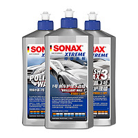 SONAX 索纳克斯(SONAX)车蜡汽车镀膜液体蜡去划痕抛光水晶蜡2号1-3年次新车蜡207 100 250ml