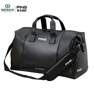 ping高尔夫球包新款男女士衣物包大容量休闲便携golf包手提包 I22GBP20291 白/黑