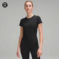 lululemon丨All It Takes 女士罗纹 T 恤 *Nulu™ LW3GNAS 黑色 6