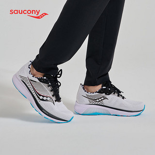 saucony 索康尼 新款跑步鞋GUIDE 向导14 男子跑步慢跑减震透气跑鞋