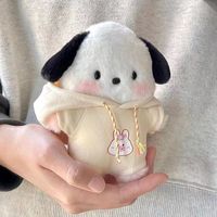 小红书同款可爱小帕恰狗公仔少女心毛绒包包挂件变装创意玩偶扒菜