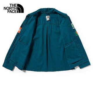 北面（The North Face）防风夹克男户外舒适耐穿上新7ZYN EFS/蓝色 L/180（美版，建议拍小一码）