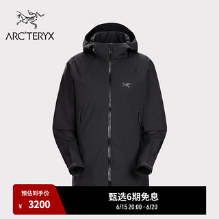 ARC’TERYX始祖鸟 KADIN HOODY  防风 女子 软壳夹克 Black/黑色 L