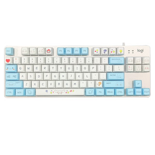 logitech 罗技 K835机械键盘 有线游戏键盘TTC轴体 84按键 个性键办公游戏随意切换 K835青轴