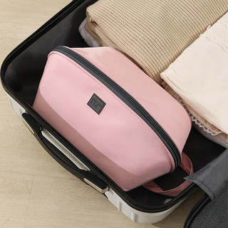 BELO 百露 内衣收纳袋便携大容量文胸内裤袜子收纳包旅行出差行李箱分装神器 粉色加厚