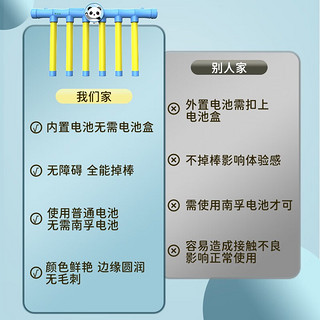 酷迅 眼疾手快掉落棒手眼协调抓棍机幼儿园儿童感统训练器材六一礼物 粉兔子/3档可调