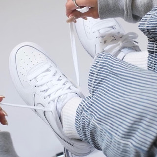 耐克（NIKE）休闲鞋女鞋2023夏季新款户外运动鞋AF1空军一号时尚轻便百搭板鞋 DX5805-100 36