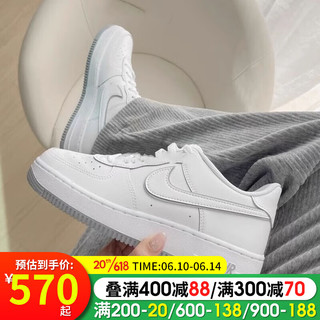 耐克（NIKE）休闲鞋女鞋2023夏季新款户外运动鞋AF1空军一号时尚轻便百搭板鞋 DX5805-100 36