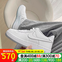 耐克（NIKE）休闲鞋女鞋2023夏季新款户外运动鞋AF1空军一号时尚轻便百搭板鞋 DX5805-100 36