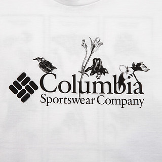 哥伦比亚（Columbia）T恤男士春夏季新款户外运动休闲棉质印花吸湿排汗透气短袖AX2960