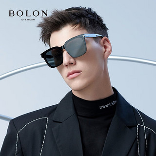 暴龙（BOLON） 暴龙眼镜太阳镜王俊凯同款黑超墨镜偏光驾驶镜BL3060 1.56非偏光定制(下单请联系客服)