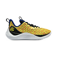 安德玛（UNDERARMOUR）库里Curry Flow 10 Bang Bang儿童篮球鞋3026294 黄色701 36