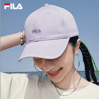 FILA 斐乐 官方棒球帽2023夏季新款鸭舌帽男运动帽遮阳帽女帽子